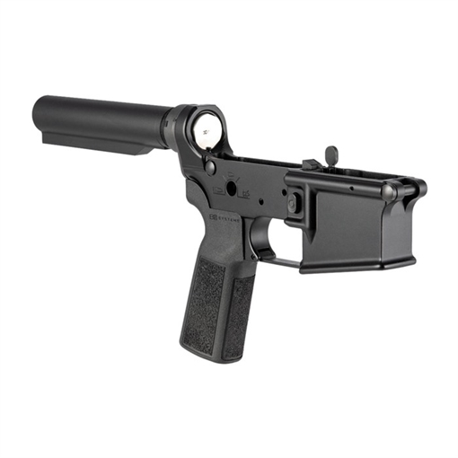 Picture of Sons Of Liberty Gun Works AR-15 LOWER RECEIVER SEMI-COMPLETE ANGRY PATRIOT BLACK BNM4ANGRYPATRIO