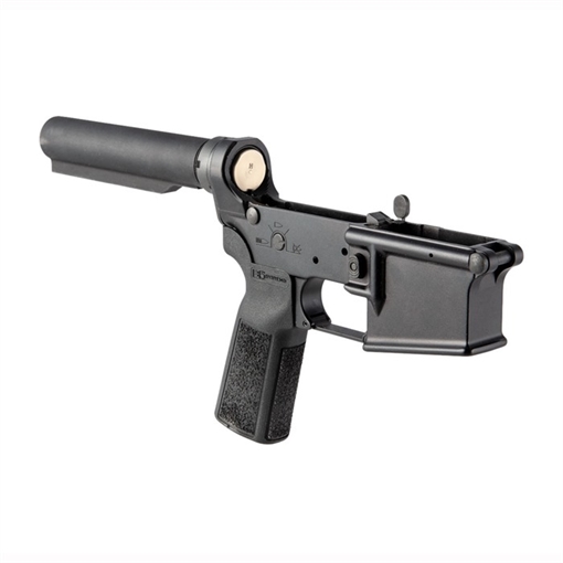 Picture of Sons Of Liberty Gun Works AR-15 LOWER RECEIVER SEMI-COMPLETE REBELLIOUS STRIPES BLK BNM4REBELLIOUSS