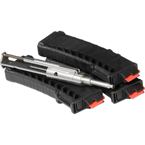 Picture of CMMG Bravo Compatible w/ 5.56/ .223 AR Platform Rifles 22 LR 25rd Includes 3 Magazines 22BA651