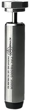 Picture of KynSHOT Hydraulic Recoil Buffer, Fits AR-10 with AR-10 Length/A5 Buffer Tube (Internal Depth 7.75"), Stainless Steel Construction, Silver RB5005