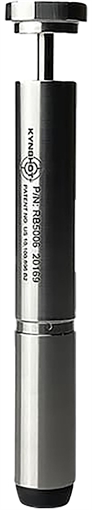 Picture of KynSHOT Hydraulic Recoil Buffer, Fits AR-10 with Rifle Length A1 or A2 Fixed Stock Buffer Tube (Internal Depth 9.5"), Stainless Steel Construction, Silver RB5006