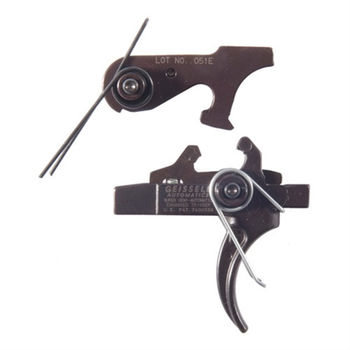 Picture of Geissele Automatics Llc SSA-E SUPER SEM-AUTO ENHANCED 2-STG CURVED TRIGGER FOR AR-15 05-160