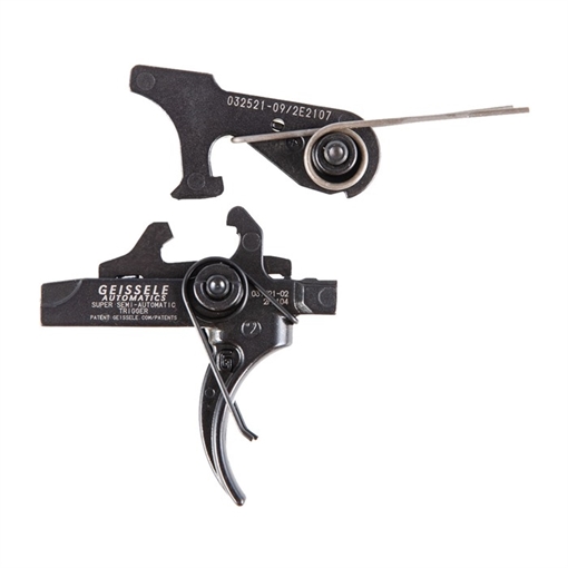 Picture of Geissele Automatics SSA SUPER SEM-AUTOMATIC 2-STAGE CURVED TRIGGER FOR AR-15 05-101