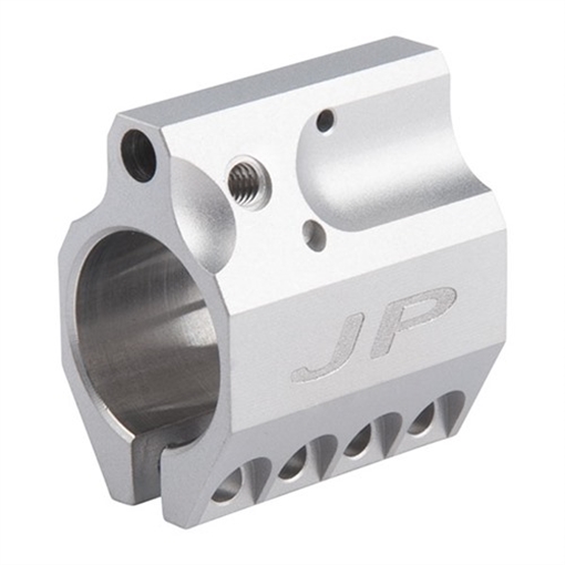 Picture of J P Enterprises LOW PROFILE ADJUSTABLE GAS BLOCK .750 STAINLESS STEEL JPGS-5S