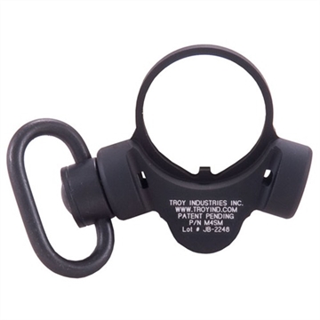 Picture of TROY M4 REAR PUSH-BUTTON SLING MOUNT BLACK () SMOU-M4S-00BT-00