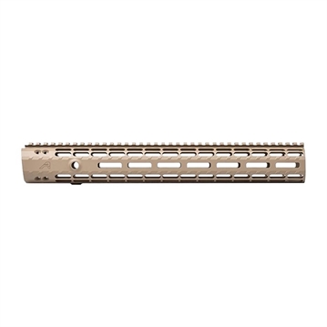 Picture of Aero Precision AR15 15" Enhanced M-LOK Handguard Gen 2 - FDE Cerakote (NO BAR Barrel Nut) APRA100294C