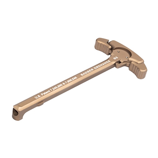 Picture of Badger Ordnance AR-15/M16 GEN 3 AMBIDEXTROUS CHARGING HANDLE TAN 249-60T