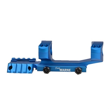 Picture of Warne Mfg. Company 34MM ULTRA HIGH (1.435'') 0 MOA MOUNT, BLUE RAMP34BU