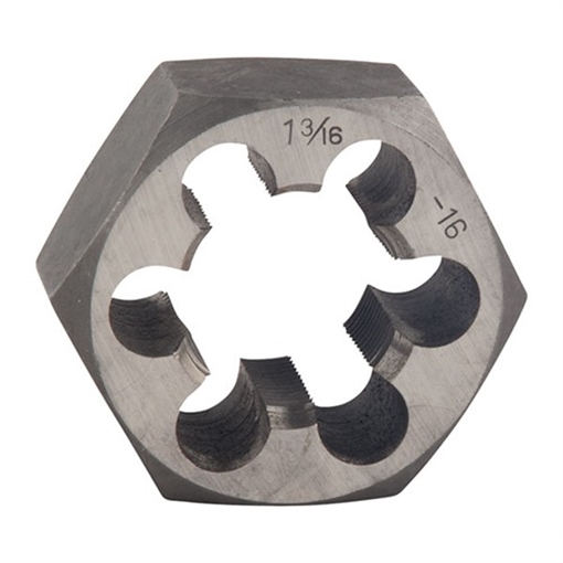 Picture of Brownells HEX DIE 1''DIA, 3/16''-16 TPI FOR AR-15/M16    DWTSH1-3/16-16