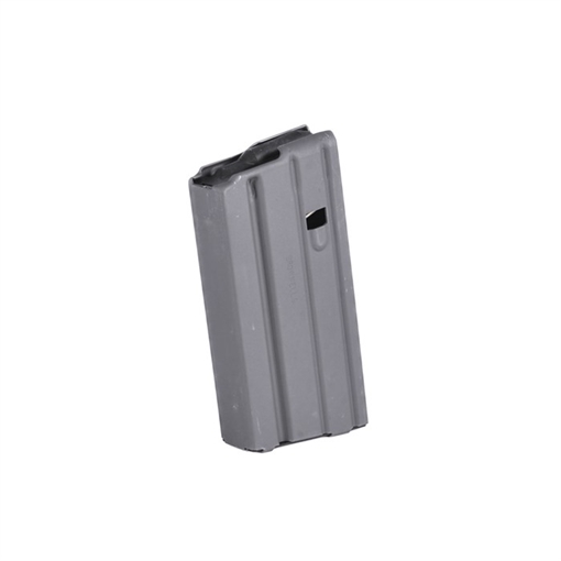 Picture of Brownells AR-15 223/5.56MM STRAIGHT 20 ROUND MAGAZINE, ALUMINUM, GRAY NONE