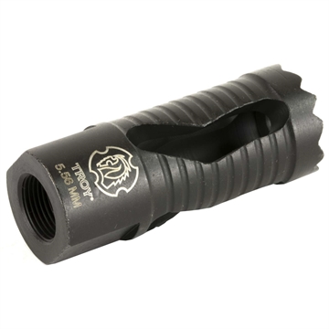 Picture of Troy Industries MEDIEVAL MUZZLE BRAKE 22 CALIBER 1/2-28 STEEL BLACK SBRA-MED-05BT-00