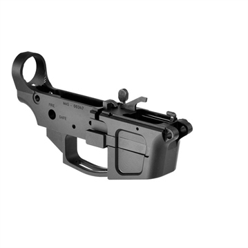 Picture of Foxtrot Mike Products AR-15 MIKE-45 45 ACP BILLET LOWER RECEIVER STRIPPED BLACK FM45B-LR