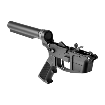 Picture of Foxtrot Mike Products AR-15 MIKE-45 COMPLETE BILLET RIFLE LOWER RECEIVER FM45B-LR-LC