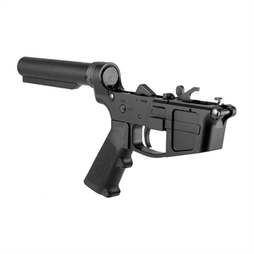 Picture of Foxtrot Mike Products AR-15 MIKE-9 COMPLETE BILLET RIFLE LOWER RECEIVER MIKE9B-LR-LC