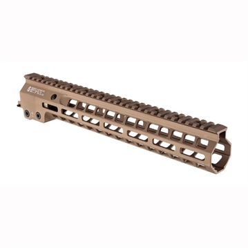 Picture of Geissele Automatics MK14, Super Modular Rail, Handguard, 13.5", M-LOK, Barrel Nut Wrench Sold Separately (GEI-02-243), Gas Block Not Included, Desert Dirt Color, Product Finishes, Shade Variations and Other Imperfections Are Normal Due to the Manufacturing Process 05-573S