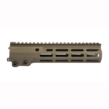 Picture of Geissele Automatics Super Modular Rail MK16 9.50" M-LOK, Desert Dirt Aluminum for AR Platform, Barrel Nut Included 05651S