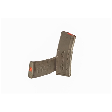 Picture of AMEND2 M2 5.56MM 30RD AR15 WITH RED FOLLOWER OD GREEN POLYMER MAGAZINE ( 50 PER CASE ) 556ODG30M2 556MOD2ODG30
