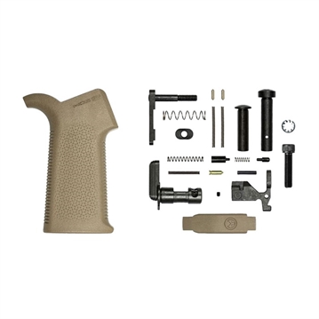 Picture of Aero Precision LOWER PARTS KIT W/MOE SL GRIP, NO FCG FOR AR-15 FDE APRH100983