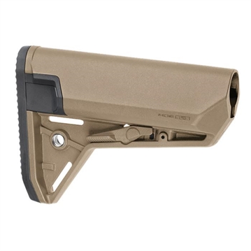 Picture of Magpul MAG653-FDE MOE SL-S Carbine Stock Flat Dark Earth Synthetic for AR-15, M16, M4 with Mil-Spec Tube (Tube Not Included) MAG653FDE