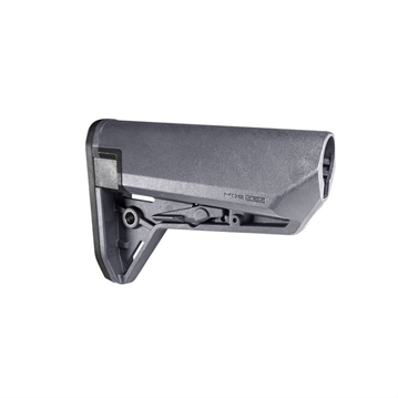 Picture of Magpul MAG653-GRY MOE SL-S Carbine Stock Stealth Gray Synthetic for AR-15, M16, M4 with Mil-Spec Tube (Tube Not Included) MAG653GRY