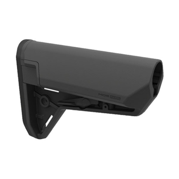 Picture of Magpul MAG653-BLK MOE SL-S Carbine Stock Black Synthetic for AR-15, M16, M4 with Mil-Spec Tube (Tube Not Included) MAG653BLK