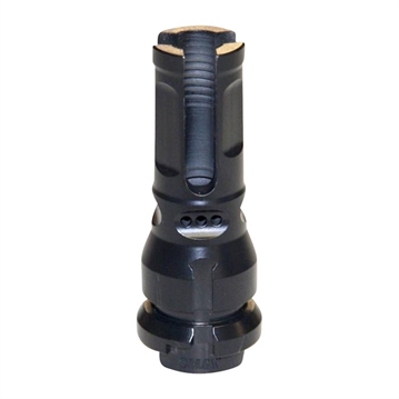 Picture of Sons of Liberty Gun Works NOX, Flash Hider, 7.62mm/30 Caliber, Nitride Finish, Black, 5/8X24, Fits Dead Air Armament Suppressors and KeyMount Accessories, Includes Timing Shims NOX-300