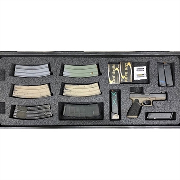 Picture of Gunformz AR-15 PELICAN 1700 V2 BOTTOM LAYER FOAM INSERT GFARBL P1700 V2