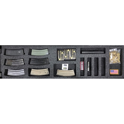 Picture of Gunformz AR-15 PELICAN STORM 3300 BOTTOM LAYER FOAM V1 GF ARBL PS3300