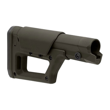 Picture of Magpul Industries PRS Lite Stock, Adjustable LOP (13.85-15.25" in .14" Increments), Adjustable Comb Height (Adjusts From Flush to +.8" in .1" Increments), Compatible With Carbine/SR25/A5 Receiver Extension Tubes, OD Green MAG1159-ODG MAG1159ODG