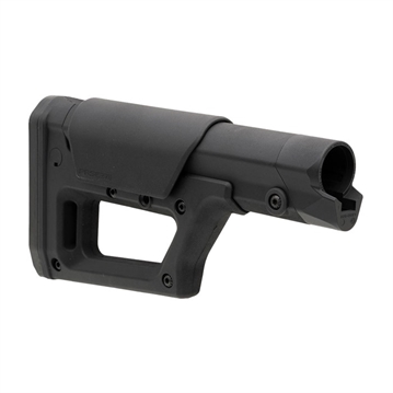 Picture of Magpul Industries PRS Lite Stock, Adjustable LOP (13.85-15.25" in .14" Increments), Adjustable Comb Height (Adjusts From Flush to +.8" in .1" Increments), Compatible With Carbine/SR25/A5 Receiver Extension Tubes, Black MAG1159-BLK MAG1159BLK