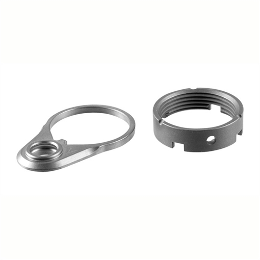 Picture of V Seven Weapon Systems AR-15 QD ENDPLATE & CASTLE NUT COMBO TI RAW COMBO-TI
