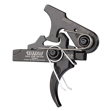 Picture of Geissele Automatics SINGLE STAGE PRECISION TRIGGER W/CURVED BOW FOR AR-15 05-400