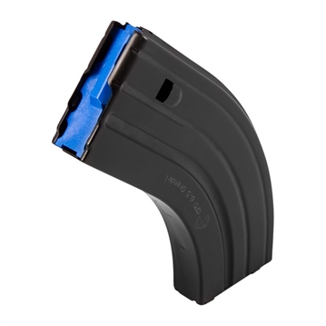 Picture of DURAMAG Magazine, 6.5 Grendel, 26 Rounds, Fits AR Rifles, Blue Anti-tilt AGF Follower, Stainless Steel, Black 2865041206CPD