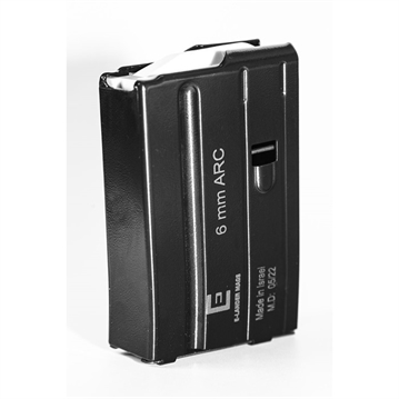 Picture of E-Lander AR-15 6MM ARC 4 ROUND STEEL MAGAZINE BLACK F-99946200