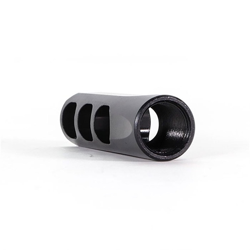 Picture of Faxon Firearms SLIM 5.56 NATO 3-PORT MUZZLE BRAKE .620 1/2''-28 THREADS BLK FFMD556S63PSQPQ