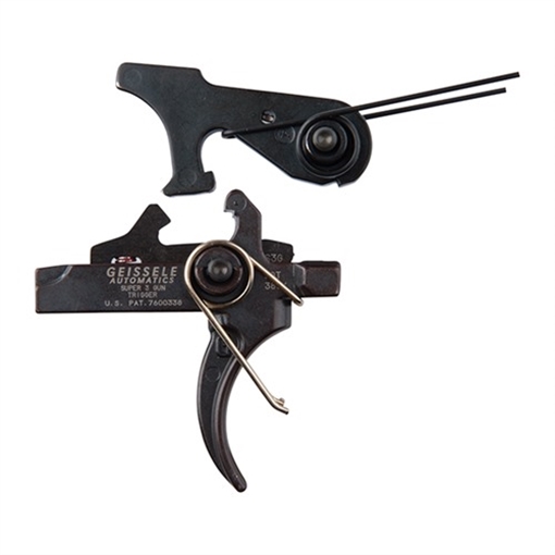 Picture of Geissele Automatics S3G SUPER-3-GUN HYBRID 2-STAGE CURVED TRIGGER FOR AR-15 05-152