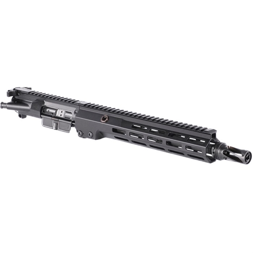 Picture of Geissele Automatics Super Duty MOD1, Complete Upper Receiver, 556NATO, 12.5" Cold Hammer Forged Barrel, 1:7 Twist, HuxWrx Flash Hider-QD Muzzle Device, M-LOK Free Float Handguard, Geissele Airborne Charging Handle, Nanowepon Reliability Enhanced Bolt Carrier Group, Fits AR-15, Anodized Finish, Black 08-545B