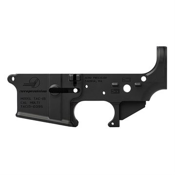 Picture of Aero Precision TACOMA HERITAGE STRIPPED LOWER FOR AR-15 BLACK APAR501107C