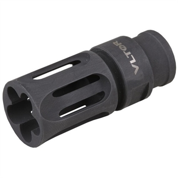 Picture of Vltor Weapon Systems FLASH SUPPRESSOR 22 CALIBER 1/2-28 STEEL BLACK VC-1