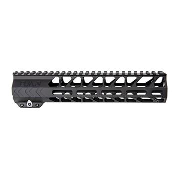 Picture of Battle Arms Development Workhorse Handguard Aluminum Black Hardcoat Anodize Receiver for AR15/M4/AR9 BAD-WH9.5-MLOK