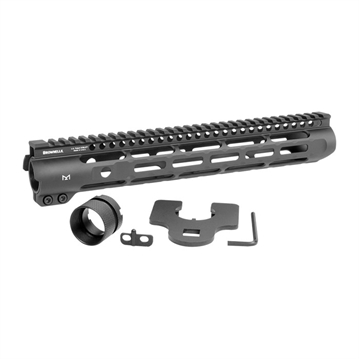 Picture of Brownells AR-15 12.625'' M-LOK HANDGUARD LIGHTWEIGHT BLACK    MI-SLH12.625-BROWNELLS