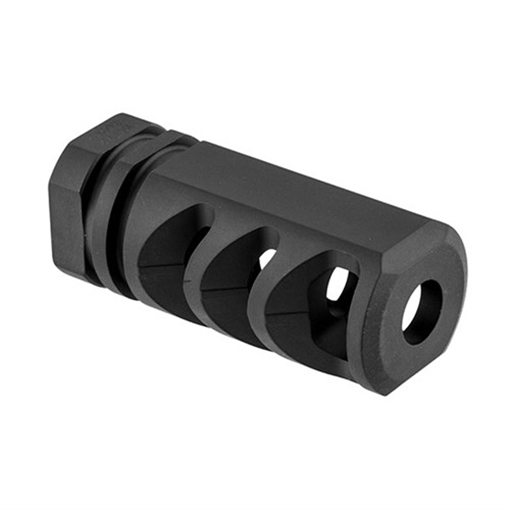 Picture of Precision Armament M4-72 SEVERE-DUTY BRAKE 30 CALIBER 5/8-24 SS BLACK A04020
