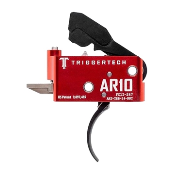 Picture of TRIGGER TECH AR10 BLK AR DIAMOND CURVED BLK/RED TWO STAGE TRIGGER 1.5 TO 4 LB ART-TRB-14-NNC