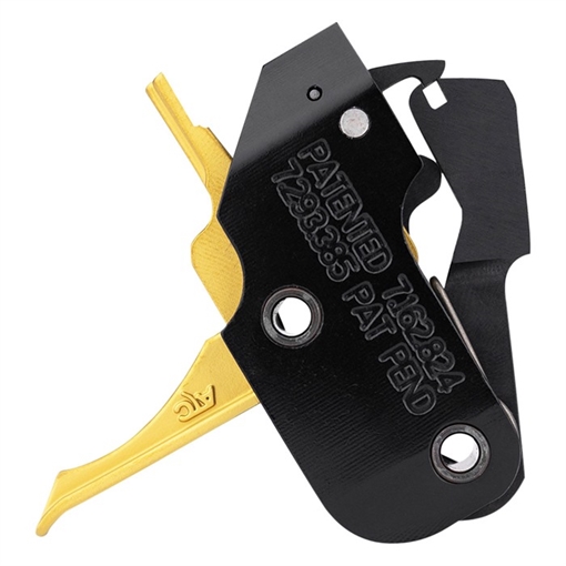 Picture of American Trigger Corporation AR .308 GOLD TRIGGER FIXED FLAT 7.62MM SRGOLD-FLAT-FXD