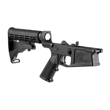 Picture of Aero Precision M5 COMP LOWER RECEIVER W/A2 GRIP M4 STOCK FOR AR .308 BLACK APAR308011