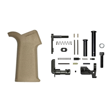 Picture of Aero Precision M5 LOWER PARTS KIT W/MOE SL GRIP, NO FCG FOR AR-308 FDE APRH100979