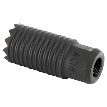 Picture of Troy Industries CLAYMORE MUZZLE BRAKE 22 CALIBER 1/2-28 STEEL BLACK SBRA-CLM-05BT00