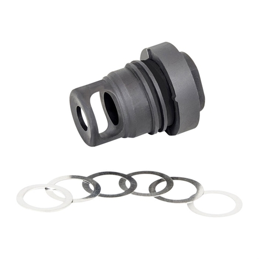 Picture of Yankee Hill Machine Co., Inc. AR-15 MINIQD MUZZLE BRAKE 1/2-28 BLACK YHM-3102-1MB-28A