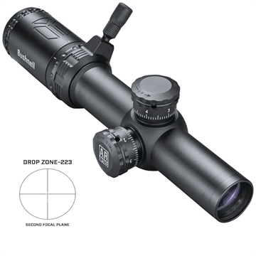 Picture of Bushnell Black 1-4x24mm 30mm Tube Drop Zone-223 BDC Reticle AR71424