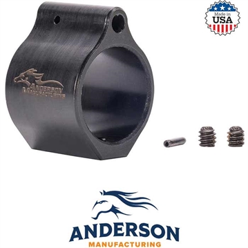 Picture of ANDERSON MANUFACTURING AR10 Gas Block .936in Lo Pro G2-L054-LA00-0P 676351707341